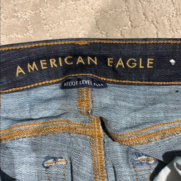 AMERICAN EAGLE DARKWASH JEANS - 28x30 MENS - Picture 3 of 5